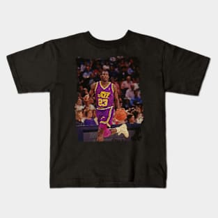 Tyrone Corbin in Utah Jazz Kids T-Shirt